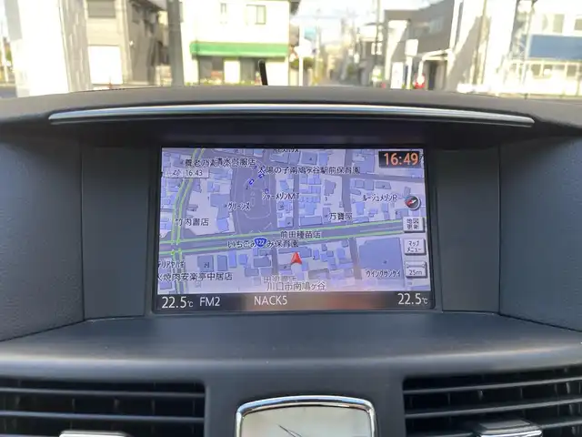 日産 フーガ 250GT 埼玉県 2014(平26)年 11.1万km ガーネットブラック (株)IDOMが運営する【じしゃロン鳩ヶ谷店】の自社ローン専用車両になりますこちらは現金またはオートローンご利用時の価格です。自社ローンご希望の方は別途その旨お申付け下さい/純正ＨＤＤナビ/　(CD/DVD/USB/Bluetooth接続)/フルセグＴＶ/バックカメラ/ビルドインＥＴＣ/純正ドライブレコーダー/ハーフレザーシート/電動シート/クルーズコントロール/サイド＆カーテンエアバッグ/ＨＩＤヘッドライト