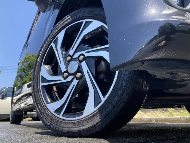 ダイハツ ムーヴ カスタム RS ハイパー SAⅢ 静岡県 2018(平30)年 5.6万km ブラックマイカメタリック スマートアシスト/社外後席モニター2個/社外メモリーナビ/　　ラジオ DVD CD Bluetooth SD USB/LEDオートヘッドライト/ハーフレザーシート/シートヒーター/クリアランスソナー/純正15インチアルミホイール/アイドリングストップ/スマートキー＆プッシュスタート/ターボ/オーバーヘッドコンソール/フルセグＴＶ/バックモニター