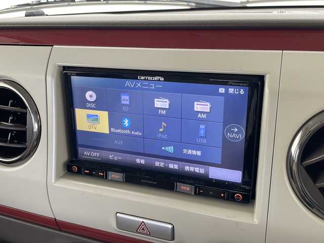 スズキ ラパン ショコラ G 愛知県 2013(平25)年 4.1万km シャンパンピンクPM SDナビ　/ワンセグ　/CD　/Bluetooth　/HIDヘッドライト　/オートライト　/アイドリングストップ　/純正フロアマット　/スマートキー　/プッシュスタート