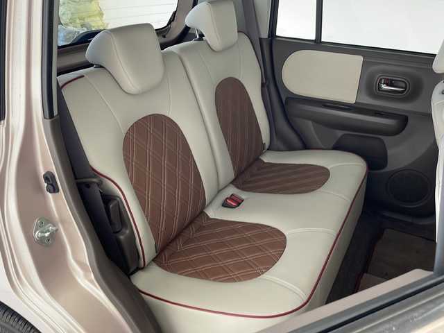 スズキ ラパン ショコラ G 愛知県 2013(平25)年 4.1万km シャンパンピンクPM SDナビ　/ワンセグ　/CD　/Bluetooth　/HIDヘッドライト　/オートライト　/アイドリングストップ　/純正フロアマット　/スマートキー　/プッシュスタート