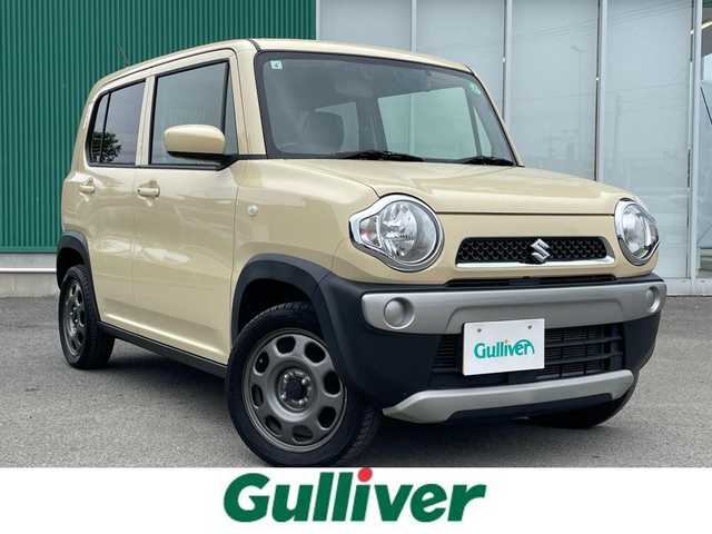 スズキ ハスラー G 福岡県 2019(平31)年 4万km シフォンアイボリーM スズキセーフティサポート/横滑り防止/盗難防止/ドラレコ/エアバッグ/SDナビ/BT/ワンセグTV/SDミュージックサーバー/iPad/CDチェンジャー/純正アルミホイール/社外フロアマット/プッシュスタート/スマートキー/オートライト/シートヒーター/ベンチシート/12Vソケット/USB