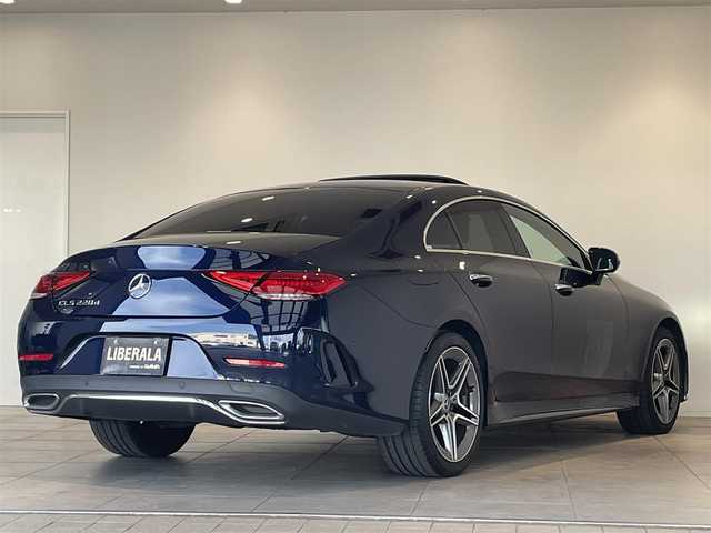メルセデス・ベンツ ＣＬＳ２２０ｄ スポーツ エクスクルーシブPKG 愛知県 2018(平30)年 3.4万km カバンサイトブルー パノラミックＳ／Ｒ　/ＨＵＤ　/Ｂｕｒｍｅｓｔｅｒ　/ＭＢＵＸ　/Ｂｌｕｅｔｏｏｔｈ　/３６０度カメラ　/フルセグＴＶ　/シートＨ　/エアシート　/ＡＣＣ　/ＬＫＡ　/ＬＤＷ　/ＢＳＭ　/ドライブレコーダー　/ＥＴＣ２．０/プッシュスタート/ウィンカーミラー/アイドリングストップ