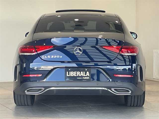 メルセデス・ベンツ ＣＬＳ２２０ｄ スポーツ エクスクルーシブPKG 愛知県 2018(平30)年 3.4万km カバンサイトブルー パノラミックＳ／Ｒ　/ＨＵＤ　/Ｂｕｒｍｅｓｔｅｒ　/ＭＢＵＸ　/Ｂｌｕｅｔｏｏｔｈ　/３６０度カメラ　/フルセグＴＶ　/シートＨ　/エアシート　/ＡＣＣ　/ＬＫＡ　/ＬＤＷ　/ＢＳＭ　/ドライブレコーダー　/ＥＴＣ２．０/プッシュスタート/ウィンカーミラー/アイドリングストップ