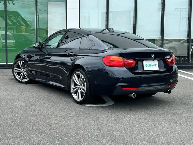 ＢＭＷ ４３５ｉ グランクーペ 岐阜県 2014(平26)年 9.4万km 黒 登録時走行距離：93247km/純正メーカーナビ/バックカメラ/テレビ・Bluetooth・USB/レーダークルーズコントロール/レーンキープアシスト/レザーシート/シートヒーター/コーナーセンサー/パーキングアシスト/LEDヘッドライト/オートライト/純正19インチアルミホイール/スマートキー