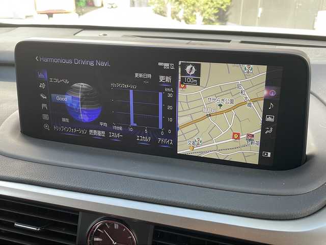 レクサス ＲＸ 450h Fスポーツ 広島県 2021(令3)年 7.2万km ホワイトノーヴァガラスフレーク 純正ナビ/Bluetooth/CD/DVD/USB/Miracast/フルセグTV/パノラミックビューモニター/ビルドインETC2.0/赤革シート/メモリーシート/パワーシート/シートヒーター/シートベンチレーション/ステアリングヒーター/ステアリングスイッチ/パドルシフト/パワーバックドア/レーダークルーズコントロール/BSM/HUD/三眼LEDオートライト/オートハイビーム/プリクラッシュセーフティー/シーケンシャルウインカー/フォグランプ/純正20インチアルミホイール/純正フロアマット/横滑り防止装置/レーンキープアシスト/スマートキー/プッシュスタート