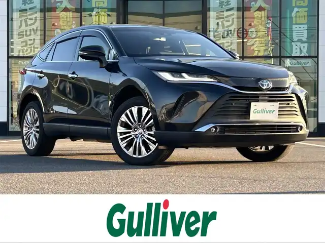 トヨタ ハリアー ハイブリッド Z レザーパッケージ 岡山県 2020(令2)年 10.3万km プレシャスブラックパール 登録時走行距離102731km/JBLプレミアムサウンド/純正12.3インチナビ/フルセグTV（AM/FM/Bluetooth）/バックカメラ/ビルトインETC2.0/デジタルインナーミラー/ドライブレコーダー/トヨタセーフティセンス/・ブラインドスポットモニター/・レーントレーシングアシスト/・レーダークルーズコントロール/・オートマチックハイビーム/・プリクラッシュセーフティシステム/パワーバックドア/D/N席シートヒーター/ステアリングヒーター/D/N席ベンチレーション/D/N席パワーシート/19インチ純正AW/純正フロアマット