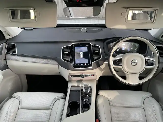 ボルボ ＸＣ９０ B6 AWD インスクリプション 青森県 2021(令3)年 2.7万km クリスタルホワイトP 純正ナビ/(フルセグTV/Bluetooth/AM/FM)/Apple CarPlay/Bowers & Wilkins スピーカー/ブロンドレザーシート/ステアリングヒーター/全席シートヒーター/前席ベンチレーション/前後ドライブレコーダー/純正アルミホイール　20インチ/パノラマサンルーフ/全方位カメラ/ETC/前後コーナーセンサー/オートライト/スマートキー