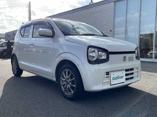 スズキ アルト X 鳥取県 2015(平27)年 20万km パール 4WD/レーダーブレーキサポート/スマートキー/プッシュスタート/ETC/AAC/CD/AUX/前席シートヒーター/社外AW/スタッドレス/ABS/横滑り防止装置/セキュリティアラーム/社外LEDヘッドライト/Wエアバック