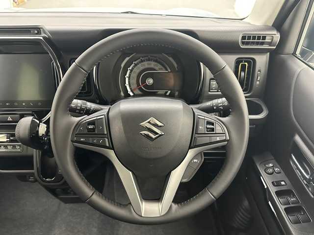 スズキ ハスラー HYBRID X 兵庫県 2025(令7)年 0.1千km デニムブルー ガンメタリック 2トーン 【簡易登純正メモリナビ(CD/DVD/フルセグ/Bluetooth/スマートフォンリンク/USB)/届け出済み未使用車/全方位カメラ/シートヒーター/純正15インチアルミホイール/追従型クルーズコントロール/オートライト/LEDヘッドライト/LEDフォグライト/アイドリングストップ/クリアランスソナー/スマートキー