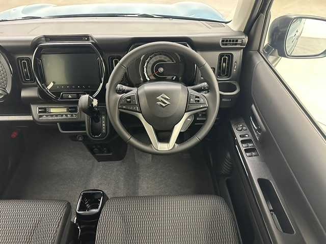 スズキ ハスラー HYBRID X 兵庫県 2025(令7)年 0.1千km デニムブルー ガンメタリック 2トーン 【簡易登純正メモリナビ(CD/DVD/フルセグ/Bluetooth/スマートフォンリンク/USB)/届け出済み未使用車/全方位カメラ/シートヒーター/純正15インチアルミホイール/追従型クルーズコントロール/オートライト/LEDヘッドライト/LEDフォグライト/アイドリングストップ/クリアランスソナー/スマートキー