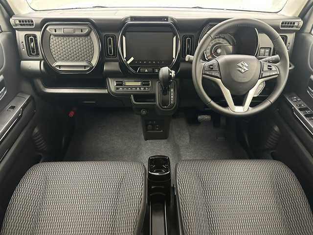 スズキ ハスラー HYBRID X 兵庫県 2025(令7)年 0.1千km デニムブルー ガンメタリック 2トーン 【簡易登純正メモリナビ(CD/DVD/フルセグ/Bluetooth/スマートフォンリンク/USB)/届け出済み未使用車/全方位カメラ/シートヒーター/純正15インチアルミホイール/追従型クルーズコントロール/オートライト/LEDヘッドライト/LEDフォグライト/アイドリングストップ/クリアランスソナー/スマートキー