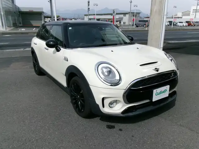 ＭＩＮＩ ミニ クラブマン クーパー S 群馬県 2018(平30)年 6.9万km ペッパー・ホワイト ワンオーナー/インテリジェント・セイフティ/ルーフブラック/純正HDDナビ・BT・USB/純正バックカメラ/ミラー内蔵ETC/社外ドライブレコーダー(SD欠)/LEDヘッドライト/クルーズコントロール/スマートキー×2/R2.3.5.7年記録簿/保証書＆取説