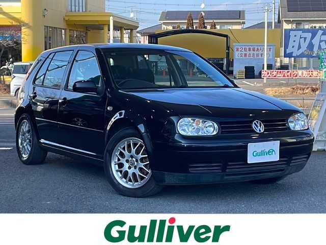 フォルクスワーゲン ゴルフ GTi 茨城県 2003(平15)年 10万km 黒 5MT/ABS/キーレス/社外CDデッキ/ETC/純正16インチアルミホイール