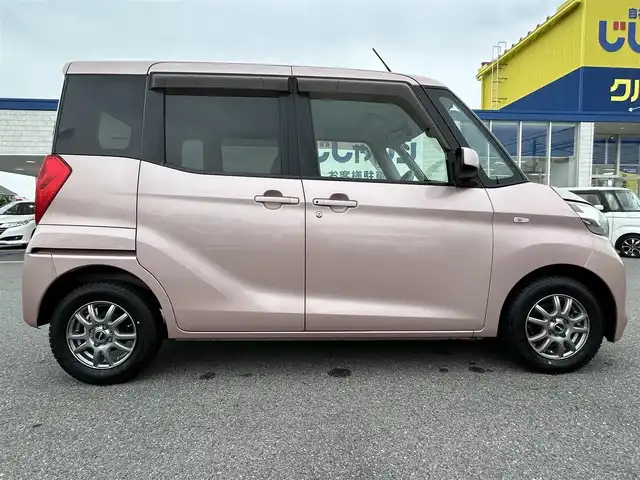 三菱 ｅＫスペース G e－アシスト 群馬県 2015(平27)年 9.2万km サクラピンクメタリック (株)IDOMが運営する【じしゃロン伊勢崎店】の自社ローン専用車両になりますこちらは現金またはオートローンご利用時の価格です。自社ローンご希望の方は別途その旨お申付け下さい/衝突軽減ブレーキ/社外メモリーナビゲーション/バックカメラ/CD/DVD/SD/USB/DTV/左パワースライドドア/ETC/横滑り防止装置/アイドリングストップ/ドアバイザー