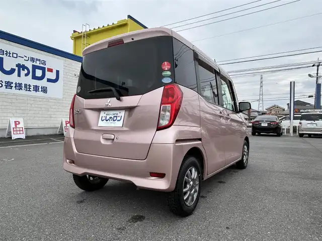 三菱 ｅＫスペース G e－アシスト 群馬県 2015(平27)年 9.2万km サクラピンクメタリック (株)IDOMが運営する【じしゃロン伊勢崎店】の自社ローン専用車両になりますこちらは現金またはオートローンご利用時の価格です。自社ローンご希望の方は別途その旨お申付け下さい/衝突軽減ブレーキ/社外メモリーナビゲーション/バックカメラ/CD/DVD/SD/USB/DTV/左パワースライドドア/ETC/横滑り防止装置/アイドリングストップ/ドアバイザー