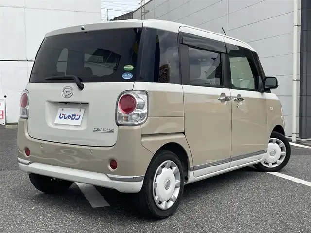 ダイハツ ムーヴ キャンバス X メイクアップ リミテッド SAⅢ 千葉県 2018(平30)年 9.4万km パールホワイトⅢ/ナチュラルベージュマイカメタリック 2トーン (株)IDOMが運営する【じしゃロン八千代店】の自社ローン対象車両になります。こちらは現金またはオートローンご利用時の価格です。自社ローンご希望の方は別途その旨お申付け下さい/純正ナビ（CD・DVD・BT接続可）/フルセグテレビ/アラウンドビューモニター/ETC/スマートアシスト３/両側パワースライドドア