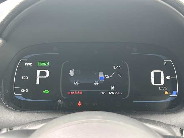 トヨタ アクア X 山口県 2023(令5)年 1.3万km ダークブルーマイカM 純正メモリナビ/・Bluetooth対応(ハンズフリー/オーディオ)/・AM/FMチューナー/・USB入力(音楽・動画再生/給電)/・Miracast対応/・T-Connect/バックカメラ/全周囲カメラ/ETC/ドラレコ/スマートキー×２/プッシュスタート/Toyota Safety Sense/・プリクラッシュセーフティ/・レーントレーシングアシスト/・レーダクルーズコントロール(全車速追従機能付)/・オートマチックハイビーム/・ロードサインアシスト/先行車発進告知機能/パーキングサポートブレーキ/クリアランスソナー