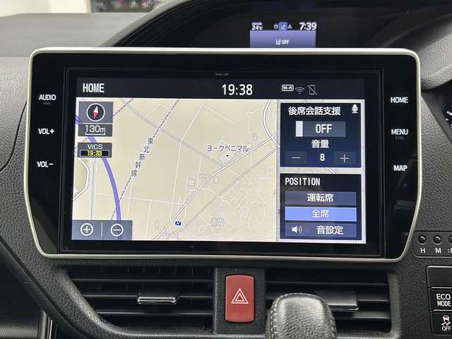 トヨタ ノア Si ダブルバイビーⅡ 宮城県 2019(平31)年 9万km ブラック ワンオーナー/純正10インチナビ：NSZN-Z68T/Bluetooth/フルセグTV/DVD/CD/AM/FM/ipod/バックカメラ/フリップダウンモニター/トヨタセーフティセンスC/・衝突回避支援/・車線逸脱警報/・先行車発進告知/両側パワースライドドア/MT付きAT/横滑り防止装置/クルーズコントロール/純正LEDヘッドライト/純正16インチAW/純正フロアマット/オートライト/オートマチックハイビーム/ETC/保証書/取扱説明書