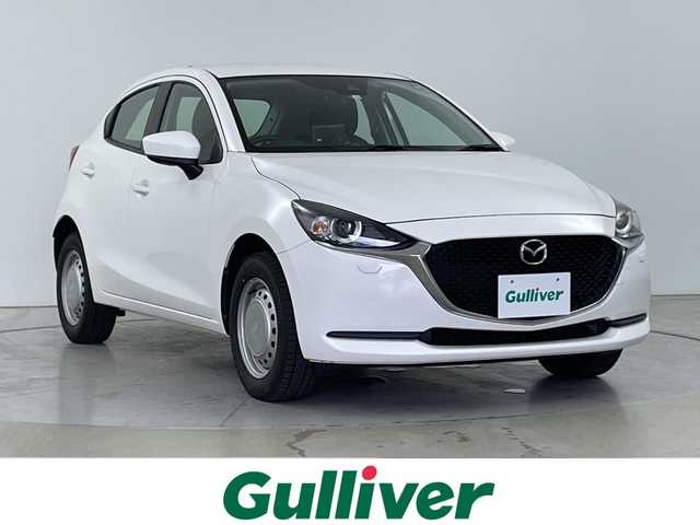 マツダ マツダ２ 15C 道央・札幌 2020(令2)年 5.5万km アークティックホワイト ・４WD/・スマートシティブレーキサポート/・レーンキープアシスト/・ブラインドスポットモニター/・社外ポータブルナビ/・ミラー型バックカメラ/・MTモード付AT/・オートライト/・横滑り防止装置/・コーナーセンサー/・スマートキー・スペアキー１本/・プッシュスタート/・アイドリングストップ/・ETC/・ABS