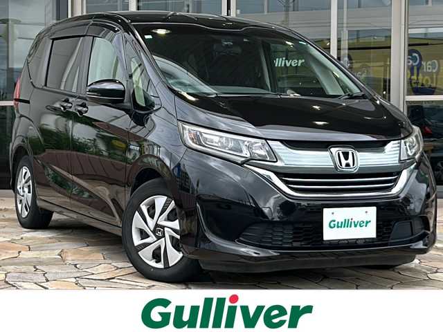 ホンダ フリード＋ ハイブリット G ホンダセンシング 静岡県 2018(平30)年 5.2万km プレミアムスパークルブラックパール 純正SDナビ/・CD/・DVD/・フルセグTV/・Bluetooth/・AM/・FM/主要装備/・ホンダセンシング/・衝突軽減/・レーンキープ/・追従クルコン/・両側パワスラ/・バックカメラ/・ETC/・ドラレコ前/・寒冷地仕様/・ステアリングリモコン/・LEDオートライト/・スマートキー/・プッシュスタート/・純正フロアマット