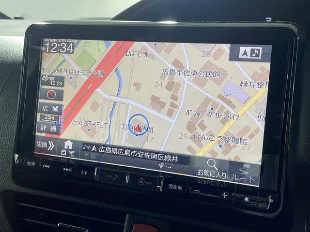 トヨタ エスクァイア ハイブリッド Gi プレミアムパッケージ 広島県 2018(平30)年 8.3万km ブラック トヨタセーフティセンス/アルパイン９型ナビ(X9Z)/CD/DVD/SD/BT/フルセグTV/アルパイン10.1型フリップダウンモニター/アルパインデジタルミラー（前後ドラレコ）/プリクラッシュセーフティ/レーンディパーチャーアラート/オートハイビーム/クルーズコントロール/両側パワースライドドア/ハーフレザーシート/シートヒーター/ハンドルヒーター/ウッドコンビステアリング/LEDオートライト/ドアバイザー/フロアマット/スマートキー/プッシュスタート