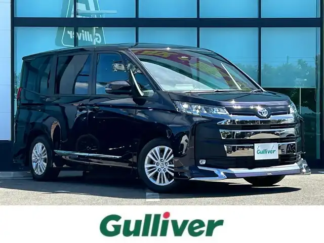 トヨタ ノア S－G 和歌山県 2022(令4)年 1.3万km スパークリングブラックパールクリスタルシャイン モデリスタエアロ/純正メーカーナビ/バックカメラ/（BT/DVD/HDMI)/衝突軽減ブレーキ/レーダークルーズコントロール/クリアランスソナー/片側パワースライドドア/純正フロアマット/純正アルミホイール/革巻きステアリング/LEDヘッドライト/フォグランプ/オートライト/オートマチックハイビーム