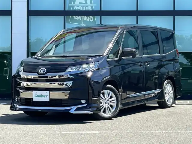 トヨタ ノア S－G 和歌山県 2022(令4)年 1.3万km スパークリングブラックパールクリスタルシャイン モデリスタエアロ/純正メーカーナビ/バックカメラ/（BT/DVD/HDMI)/衝突軽減ブレーキ/レーダークルーズコントロール/クリアランスソナー/片側パワースライドドア/純正フロアマット/純正アルミホイール/革巻きステアリング/LEDヘッドライト/フォグランプ/オートライト/オートマチックハイビーム