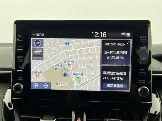トヨタ カローラツーリング ハイブリッド ダブルバイビー 愛知県 2021(令3)年 2.8万km スパークリングブラックパールクリスタルシャイン 純正9インチディスプレオーディオ/・フルセグテレビ/・Bluetooth接続/・AM/FMラジオ/・USB入力端子/・交通情報/・Miracast/シートヒーター/ステアリングヒーター/バックカメラ/スマートキー/プッシュスタート/ETC2.0/ドライブレコーダー/Toyota Safty Sense/・プリクラッシュセーフティ/・レーントレーシングアシスト/・レーダークルーズコントロール(全車速追従機能付)/・オートマチックハイビーム/・ロードサインアシスト/インテリジェントクリアランスソナー/車両接近通報装置/先行車発進告知機能/純正17インチアルミホイール/