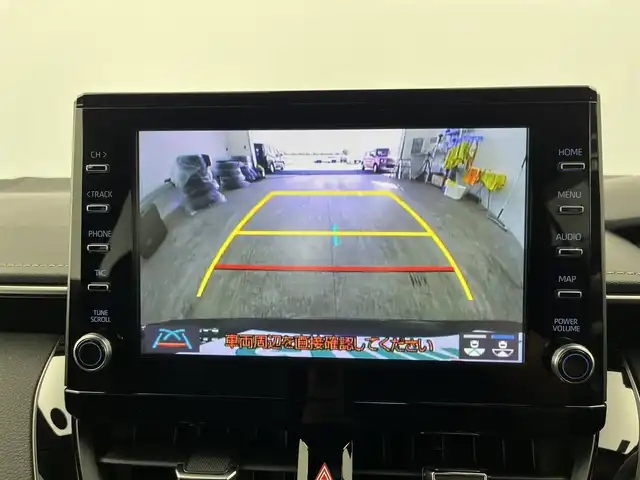トヨタ カローラツーリング ハイブリッド ダブルバイビー 愛知県 2021(令3)年 2.8万km スパークリングブラックパールクリスタルシャイン 純正9インチディスプレオーディオ/・フルセグテレビ/・Bluetooth接続/・AM/FMラジオ/・USB入力端子/・交通情報/・Miracast/シートヒーター/ステアリングヒーター/バックカメラ/スマートキー/プッシュスタート/ETC2.0/ドライブレコーダー/Toyota Safty Sense/・プリクラッシュセーフティ/・レーントレーシングアシスト/・レーダークルーズコントロール(全車速追従機能付)/・オートマチックハイビーム/・ロードサインアシスト/インテリジェントクリアランスソナー/車両接近通報装置/先行車発進告知機能/純正17インチアルミホイール/