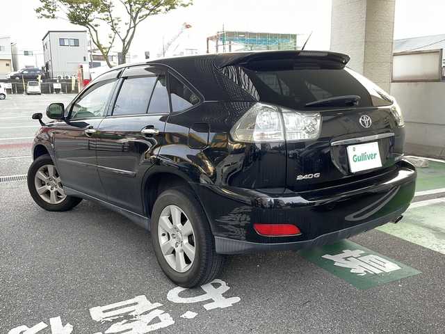 トヨタ ハリアー 240G 福岡県 2009(平21)年 10.8万km ブラック ワンオーナー/純正メーカーナビ/バックカメラ/キーレス/スペアキー(キーレス無し)/ウッドコンビステアリング/ETC/取扱説明書/保証書