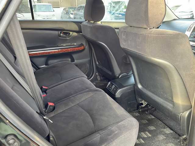 トヨタ ハリアー 240G 福岡県 2009(平21)年 10.8万km ブラック ワンオーナー/純正メーカーナビ/バックカメラ/キーレス/スペアキー(キーレス無し)/ウッドコンビステアリング/ETC/取扱説明書/保証書