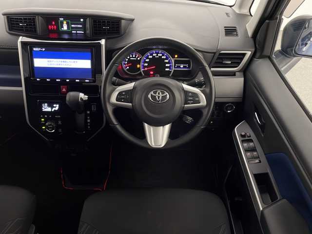 トヨタ タンク カスタムG－T 宮崎県 2019(令1)年 4.1万km ブラックマイカメタリック/レーザーブルークリスタルシャイン 2トーン 禁煙車/衝突被害軽減ブレーキ/純正9型ナビTV/（NSZT-Y68T/CD/DVD/Bluetooth/フルセグTV）/純正ビルトイン2.0ETC/純正LEDオートライト/純正LEDフォグ/純正15インチアルミ/純正フロアマット/両側電動スライドドア/クルーズコントロール/オートマチックハイビーム/クリアランスソナー/オートエアコン/前席シートヒーター/ウインカードアミラー/オート電動格納ミラー/スマートキー/プッシュエンジンスタート/新車時保証書/取扱い説明書