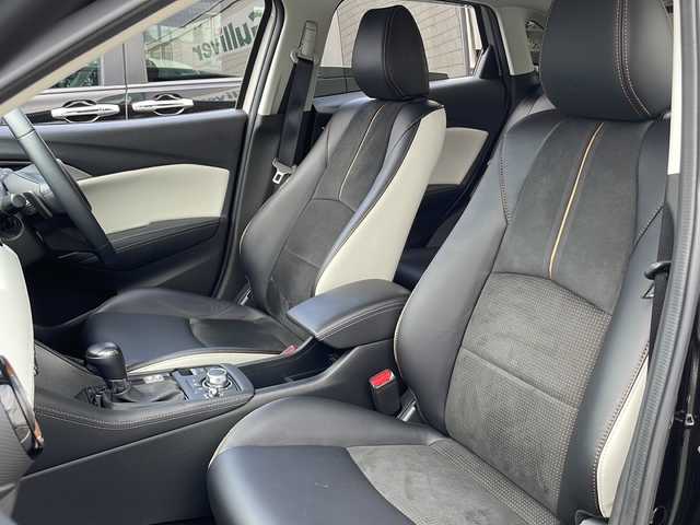 マツダ ＣＸ－３ 15S スーパー エッジー 静岡県 2022(令4)年 2.2万km ベージュⅡ 色番号：48S/プラチナクォーツメタリック【ブラックキャビン】/マツダコネクトナビ/地デジTV/純正CD/DVD/Bluetooth/バック/全周囲カメラ/スマートブレーキサポート/レーダークルーズコントロール/ヘッドアップディスプレイ/ブラインドスポットモニター/ハーフレザーシート/シートヒーター/ステアリングヒーター/純正18インチAW/スマートキー