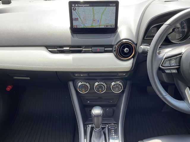 マツダ ＣＸ－３ 15S スーパー エッジー 静岡県 2022(令4)年 2.2万km ベージュⅡ 色番号：48S/プラチナクォーツメタリック【ブラックキャビン】/マツダコネクトナビ/地デジTV/純正CD/DVD/Bluetooth/バック/全周囲カメラ/スマートブレーキサポート/レーダークルーズコントロール/ヘッドアップディスプレイ/ブラインドスポットモニター/ハーフレザーシート/シートヒーター/ステアリングヒーター/純正18インチAW/スマートキー