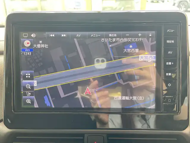 日産 ルークス HWS X プロパイロットED 埼玉県 2023(令5)年 1.6万km チタニウムグレーメタリック エマージェンシーブレーキ/プロパイロット/純正9インチメモリナビ/　Bluetooth/フルセグTV/HDMI/アラウンドビューモニター、バックカメラ、フロントカメラ、サイドカメラ/両側パワースライドドア/レーダークルーズコントロール/LEDヘッドライト/純正15インチアルミホイール/アイドリングストップ/ビルトインETC
