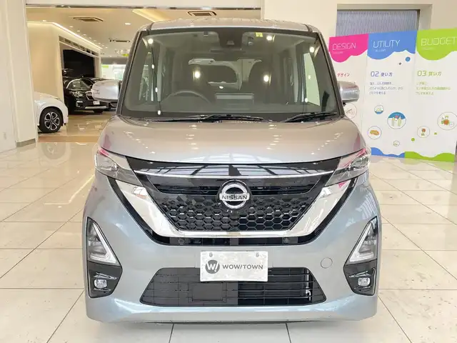 日産 ルークス HWS X プロパイロットED 埼玉県 2023(令5)年 1.6万km チタニウムグレーメタリック エマージェンシーブレーキ/プロパイロット/純正9インチメモリナビ/　Bluetooth/フルセグTV/HDMI/アラウンドビューモニター、バックカメラ、フロントカメラ、サイドカメラ/両側パワースライドドア/レーダークルーズコントロール/LEDヘッドライト/純正15インチアルミホイール/アイドリングストップ/ビルトインETC