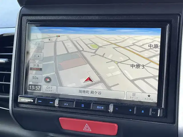 ホンダ Ｎ ＢＯＸ カスタム G SSパッケージ 東京都 2014(平26)年 10.6万km プレミアムホワイトパール カロツェリアナビ/＜フルセグ/SD/CD/DVD/BT＞/両側パワースライドドア/ＥＣＯＮ/あんしんパッケージ/＜シティブレーキアクティブシステム/前席用i-サイドエアバックシステム/サイドカーテンエアバックシステム＞/プラズマクラスター搭載ＡＡＣ/アレルクリーンシート/純正フロアマット/ドアバイザー/純正フルエアロ/プッシュスタート/横滑り制御機能/キセノンヘッドライト/フロントフォグランプ