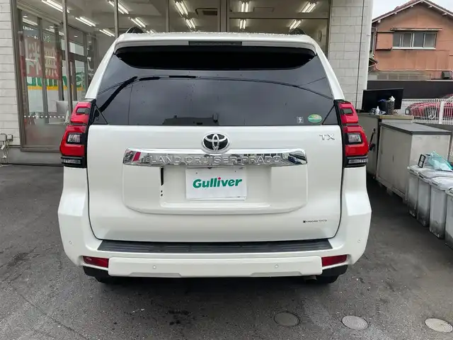 トヨタ ランドクルーザー プラド TX 愛知県 2019(平31)年 7.3万km ホワイトパールクリスタルシャイン /当店買取/禁煙/1オーナー/ディーゼル/ターボ/7人乗//社外ナビMDV-S706L//フルセグTV/CD/DVD/SD/ Bluetooth/USB/ipod//バックカメラ//PCS/LDA/レーダークルーズコントロール//カーテンエアバック//LEDヘッド/Aライト/AHB/LEDフォグ//ドラレコ/ETC//保証書/取説/スペアキー