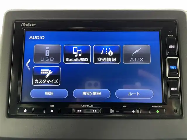 ホンダ Ｎ ＢＯＸ カスタム EX ターボ 富山県 2023(令5)年 3.3万km クリスタルブラックパール 純正ナビ（AM/FM/DVD/BT/USB/フルセグ）/バックカメラ/ドライブレコーダー/ETC/ハーフレザーシート/シートヒーター/衝突被害軽減システム/レーダークルーズコントロール/レーンキープアシスト/横滑り防止装置/純正アルミホイール/純正ゴムマット/オートLEDライト/オートホールド付電子パーキング/革巻きステアリング/ステアリングスイッチ/パドルシフト/スマートキー