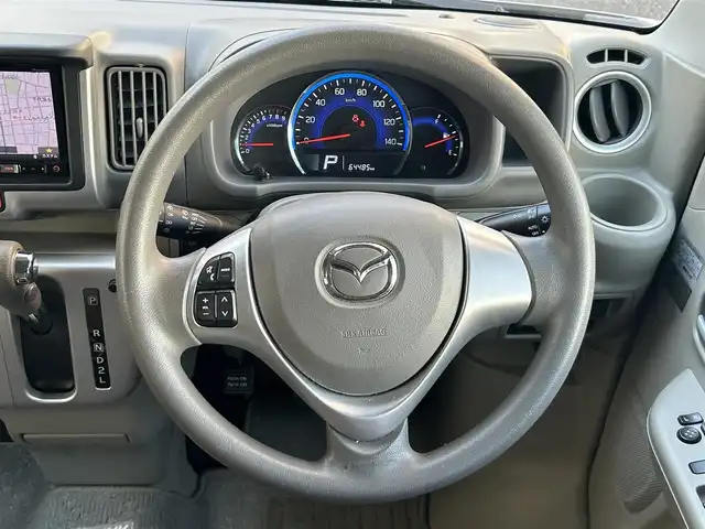 マツダ スクラム ワゴン PZターボ スペシャルパッケージ 静岡県 2017(平29)年 6.5万km ホワイトパール 社外ナビ/フルセグTV/DVD/CD/SD/BT/衝突軽減ブレーキ/ルーフラック/両側パワースライドドア/左後オートステップ/前方ドライブレコーダー/ETC/HIDヘッドライト/ステアリングスイッチ/純正14インチAW/スマートキー×2/保証書/取扱説明書/R1/R2/R4/R6点検記録簿有