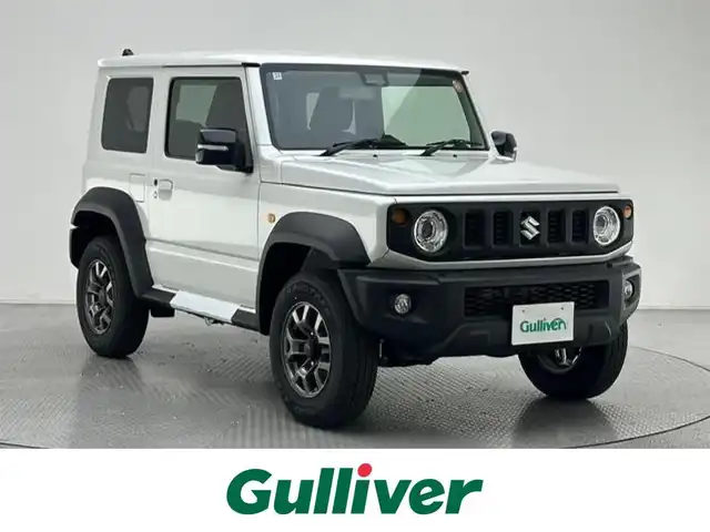 スズキ ジムニー シエラ JC 兵庫県 2025(令7)年 0.1千km ピュアホワイトP 登録済未使用車/シートヒーター/背面タイヤ/5速MT/クルーズコントロール/クリアランスソナー/純正15インチアルミホイール/トランスファー/アイドリングストップ/LEDヘッドライト/フォグライト/オートライト/レーンキープアシスト/スマートキー