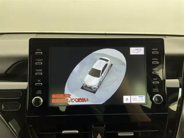 トヨタ カムリ WS 群馬県 2022(令4)年 3.6万km プラチナホワイトパールマイカ パノラミックビューモニター(シースルービュー機能付)/＝＝＝＝＝/純正9インチディスプレイオーディオ/・AM/FM/USB/Bluetooth/AppleCarPlay/AndroidAuto/Miracast/Toyota Safety Sense/・プリクラッシュセーフティ/・レーントレーシングアシスト/・レーダークルーズコントロール/・オートマチックハイビーム/・ドライバー異常時対応システム/・ロードサインアシスト/ブラインドスポットモニター/パーキングサポートブレーキ(前後方静止物)/ビルトインETC/純正17インチアルミホイール/LEDヘッドライト/LEDフォグランプ