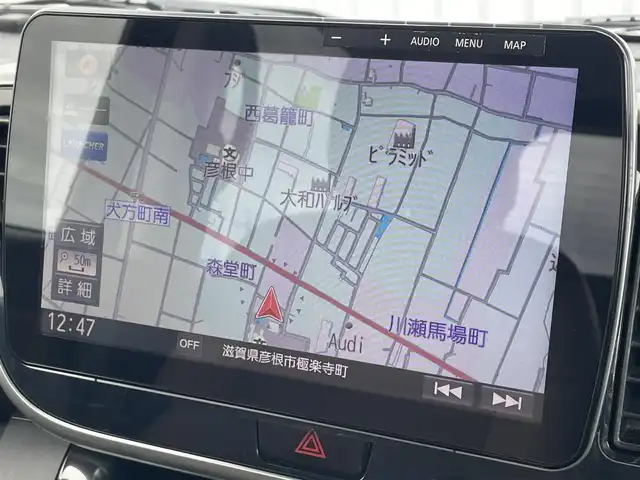 日産 デイズ ルークス ハイウェイスター Gターボ 滋賀県 2017(平29)年 4万km プレミアムパープルP Bluetooth/フルセグ/両側電動スライドドア/クルーズコントロール/ハーフレザーシート/前方ドラレコ/ETC/LEDオートライト/Autoハイビーム/フォグ/EBD（電子制動力配分装置）/アラウンドビューモニター/ワンタッチウインカー