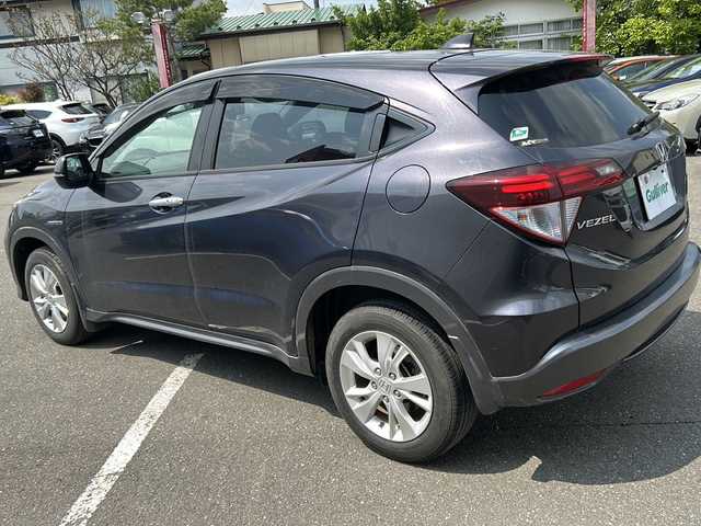 ホンダ ヴェゼル ハイブリッド X 秋田県 2015(平27)年 8.7万km ルーセブラックM ・純正ナビ/・Bluetooth/・フルセグ/・バックカメラ/・スマートキー/・クルーズコントロール/・純正フロアマット/・ETC/・ブレーキホールド