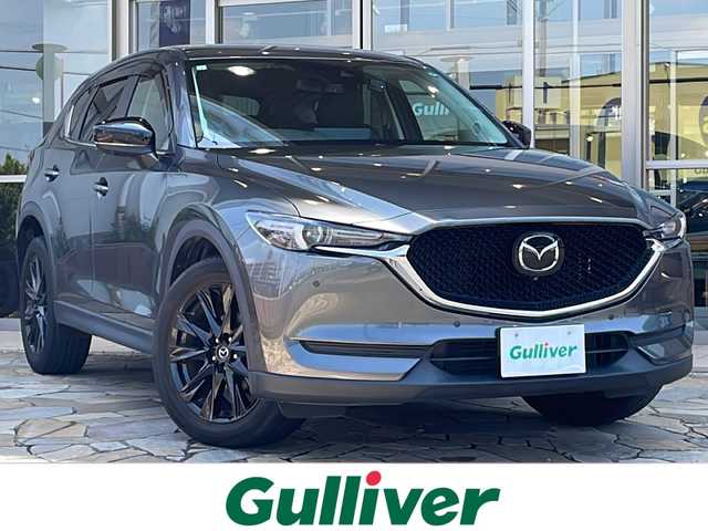 マツダ ＣＸ－５ XD ブラックトーンエディション 静岡県 2021(令3)年 5.3万km マシーングレープレミアムM シティブレーキサポート/・衝突軽減ブレーキ/・アクティブクルーズコントロール/・レーンキープアシスト/・コーナーセンサー/・ブラインドスポットモニター/・ヘッドアップディスプレイ/純正メーカーナビ/・フルセグTV/・ラジオ/BT/主要装備/・全方位カメラ/・パワーバックドア/・LEDヘッドライト/・ハーフレザーシート/・D席パワーシートメモリーシート/・レザーハンドル/・ステアリングヒーター/・パドルシフト/・ETC/・ドラレコ前後/・オートホールド