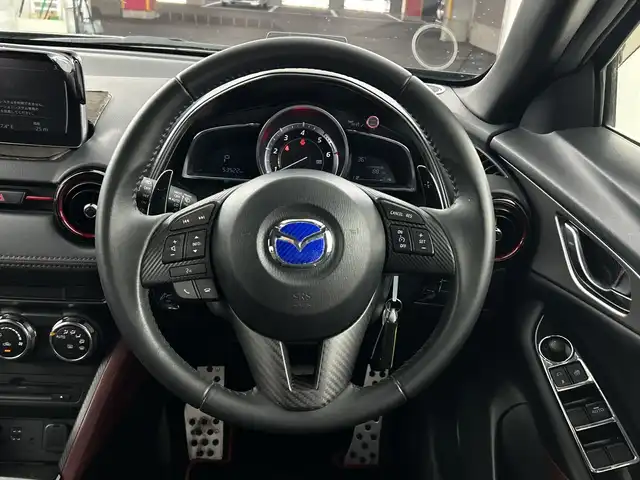 マツダ ＣＸ－３ XD ツーリング 愛知県 2016(平28)年 5.4万km ジェットブラックマイカ 禁煙車/ディーゼル/ターボ/純正7インチSDナビ/（CD/DVD/Bluetooth/フルセグTV）/バックカメラ/衝突軽減ブレーキ/ブラインドスポットモニター/クルーズコントロール/ETC/パドルシフト/フロント・サイドエアロ/スマートキー/プッシュスタート/LEDヘッドライト/純正アルミホイール