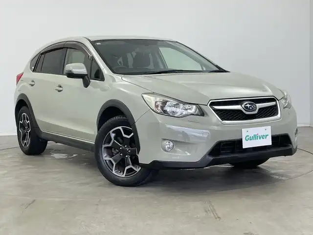 スバル インプレッサ ＸＶ 2．0i－L 新潟県 2013(平25)年 3.3万km デザートカーキ 純正ナビ/（フルセグテレビ/CD/DVD/SD/Bluetooth）/バックカメラ/プッシュスタート/スマートキー/クルーズコントロール/革巻きステアリング/オートライト/HIDライト/フロント・リアフォグランプ/パドルシフト/電動格納ミラー/ドライブ席パワーシート