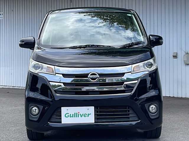 日産 デイズ ハイウェイスターG ターボ 長野県 2013(平25)年 5.2万km ブラック ターボ/メモリナビフルセグTV/全方位モニター/ETC/純正１５インチアルミ/スマートキー/プッシュスタートエンジン