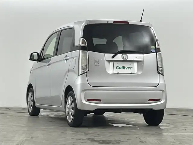 ホンダ Ｎ ＷＧＮ G 福島県 2015(平27)年 3.6万km カトラリーシルバーM 純正SDナビ/・型番:VXM-145vsi/・AM/FM/CD/DVD/BT/ワンセグTV/プッシュスタート/・スマートキー/・スペアキー/アイドリングストップ/チルト式ステアリング/盗難防止装置/ベンチシート/純正フロアマット/ドアバイザー