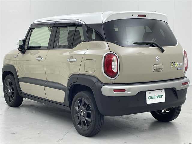 スズキ クロスビー HYBRID MZ 茨城県 2022(令4)年 3.4万km キャラバンアイボリーパールメタリック/ホワイト 2トーンルーフ 純正9型ナビ/全周囲カメラ/フルセグ/衝突被害軽減ブレーキ/車線逸脱抑制装置/レーダークルーズコントロール/オートマチックハイビーム/クリアランスソナー/ETC2.0/ドラレコ/シートヒーター/純正16インチAW/LEDヘッドライト/スマートキー